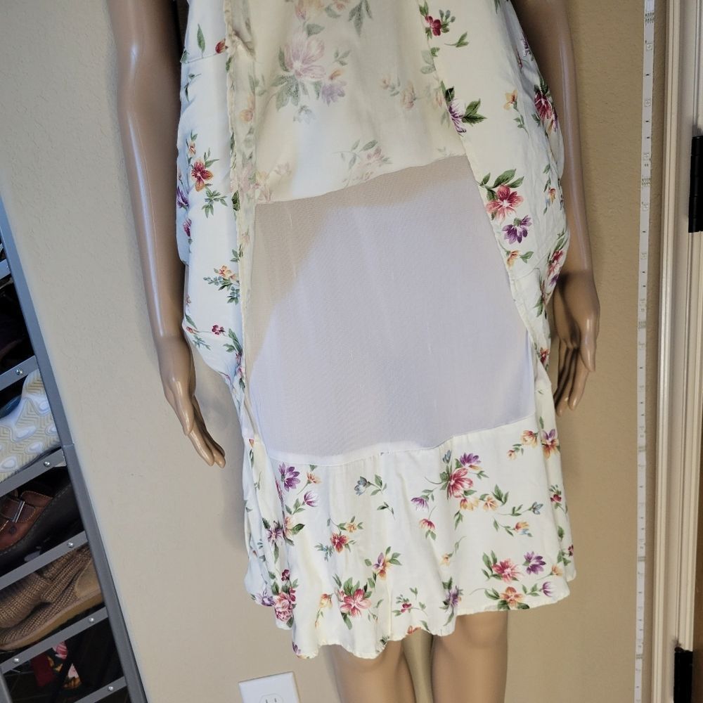 Vintage MEG LAUREN floral dress - Picture 7 of 14